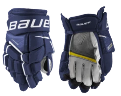 Bauer Supreme Ultrasonic Junior Hockey Gloves -Hockey 1058650 NAV