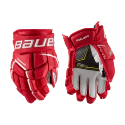 Bauer Supreme 3S Junior Hockey Gloves -Hockey 1058652 RED 1