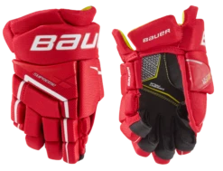 Bauer Supreme Ultrasonic Youth Hockey Gloves -Hockey 1058655 RED