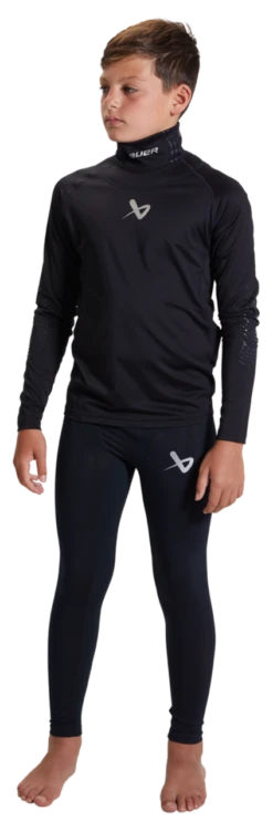 Bauer Neck Protector Long Sleeve Top Youth