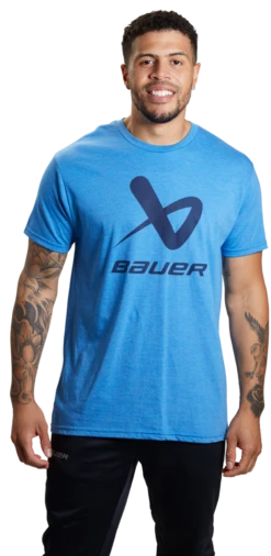 Bauer Core Lockup Short Sleeve Crew Tee Adult