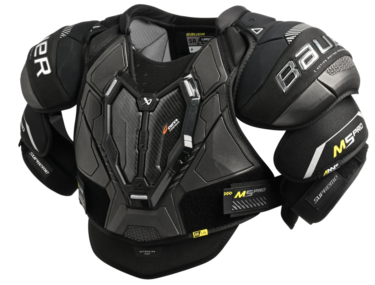 Bauer Supreme M5 Pro Senior Shoulder Pads 1 Bauer Supreme M5 Pro Senior Shoulder Pads