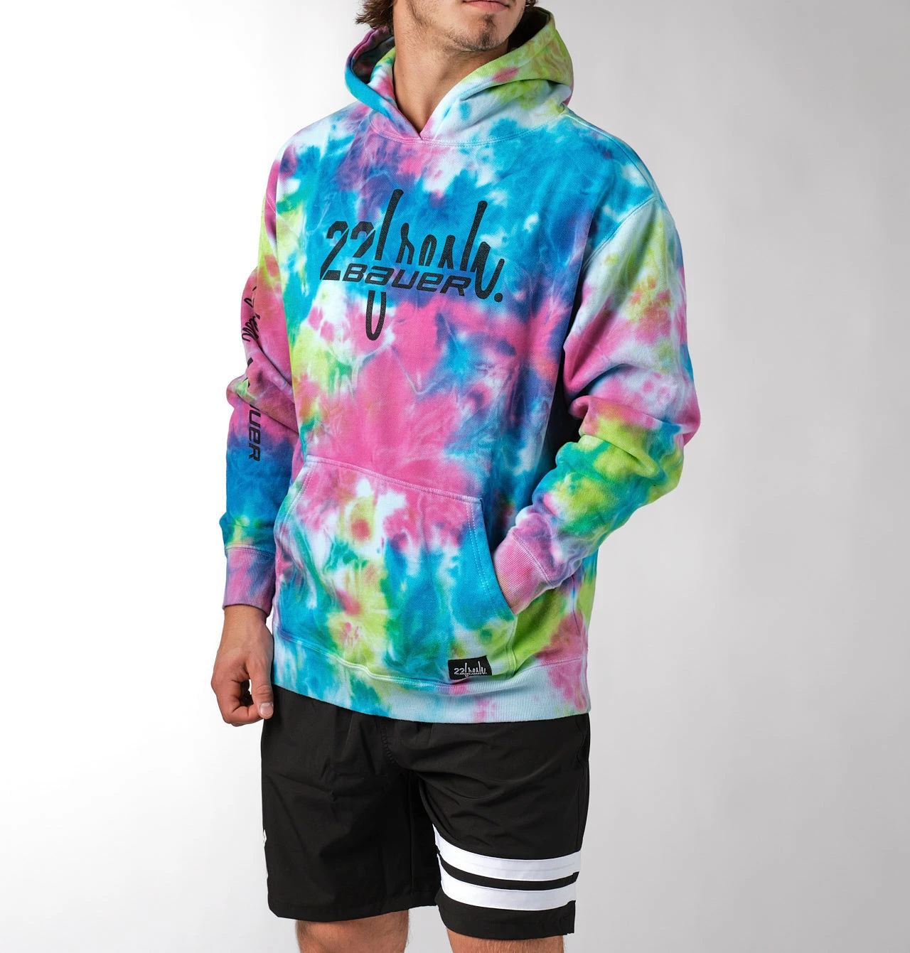 Bauer X 22fresh Tie Dye Hoodie Youth 1 Bauer X 22fresh Tie Dye Hoodie Youth