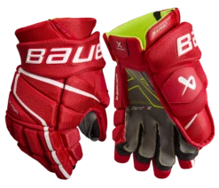 Bauer Vapor 3X Pro Junior Hockey Gloves -Hockey 3XPRO JR PALM RED1