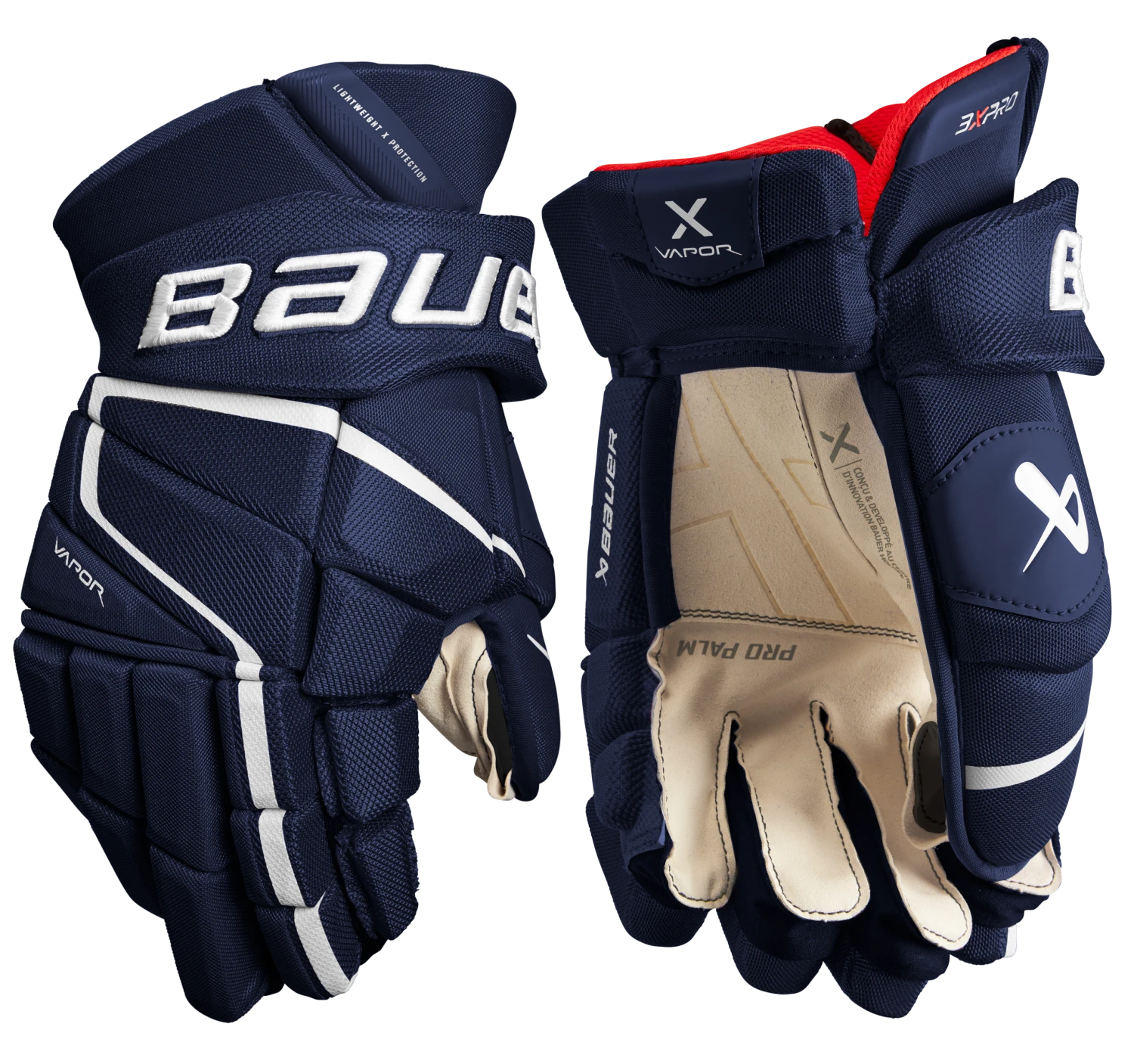 Bauer Vapor 3X Pro Senior Hockey Gloves 3 Bauer Vapor 3X Pro Senior Hockey Gloves - Image 3