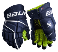 Bauer Vapor 3X Junior Hockey Gloves -Hockey 3X JR FRONT NAV1