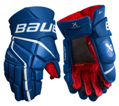 Bauer Vapor 3X Senior Hockey Gloves -Hockey 3X SR FRONT BLU2