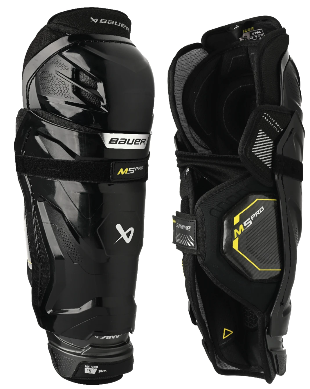 Bauer Supreme M5 Pro Senior Shin Guards 1 Bauer Supreme M5 Pro Senior Shin Guards